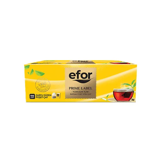 Efor Prime Label Bardak Süzen Poşet Çay