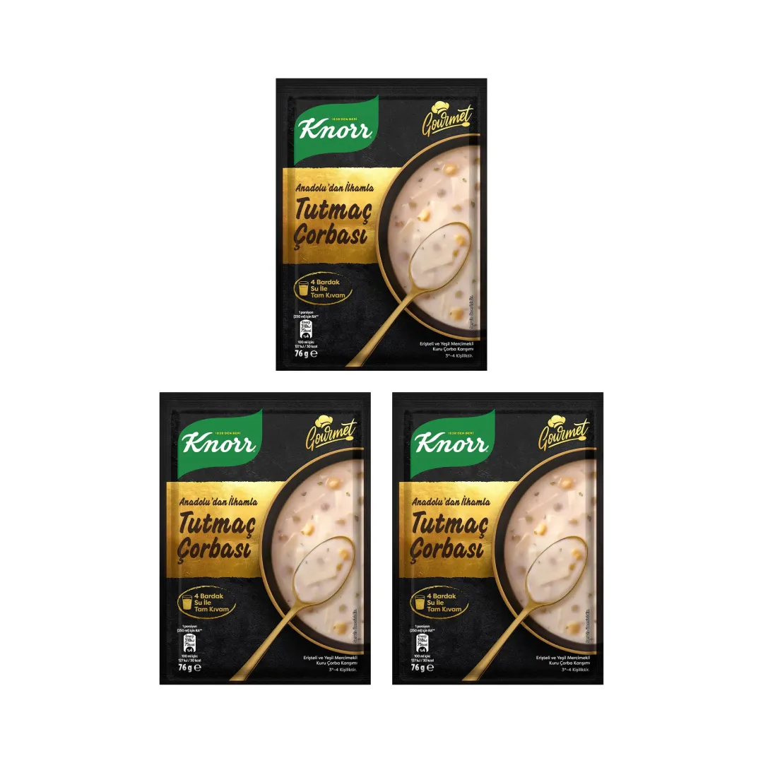 Knorr Tutmaç Çorbası