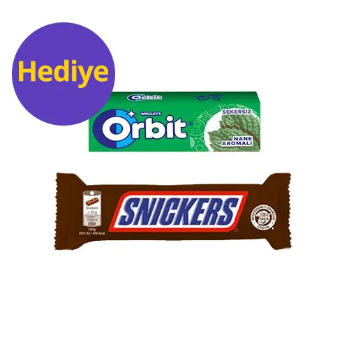 Snickers & Orbit Hediye