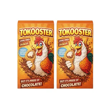 Tokooster Çıtır Tavuk Budu Görünümlü Çikolata
