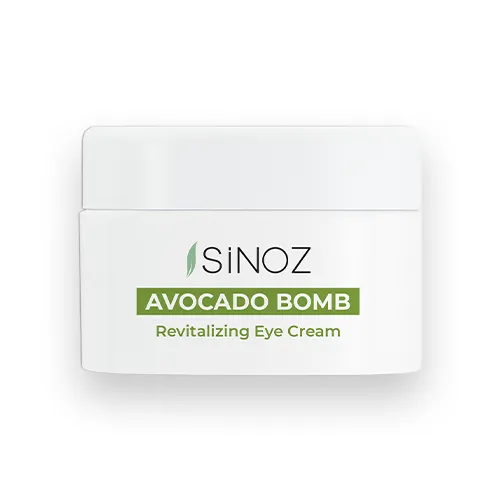 Sinoz Avokado Bomb - Nemlendirici Canlandırıcı Kırışıklık Karşıtı Göz Çevresi Bakım Kremi