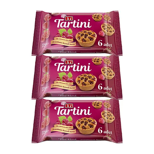 Eti Tartini Frambuazlı Turta