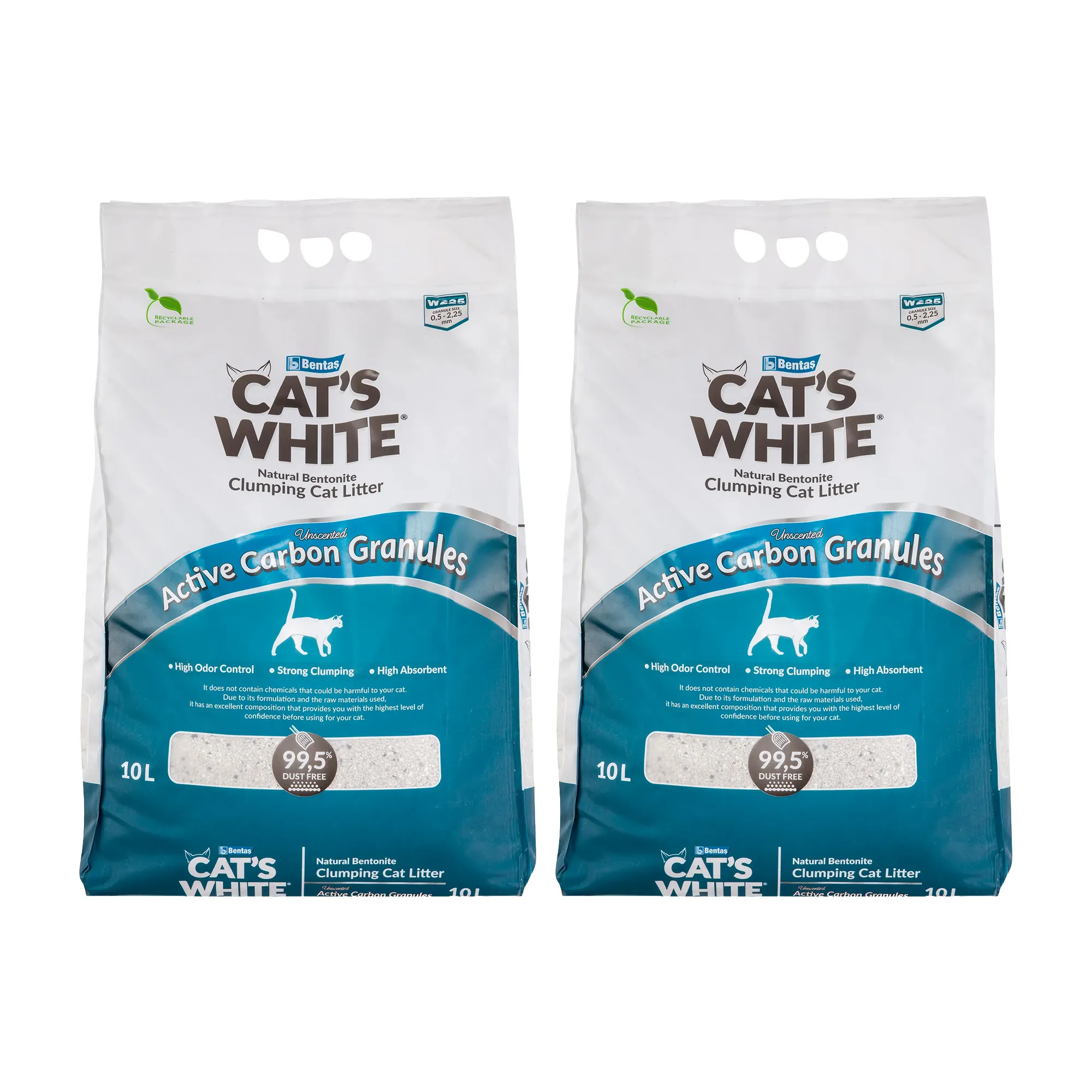 Cat's White Karbonlu Kedi Kumu
