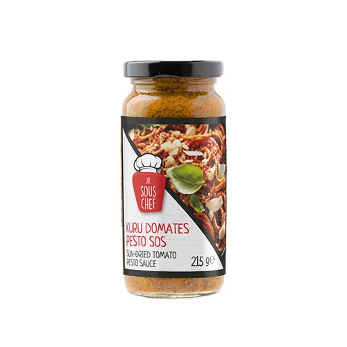 Jr.Sous Chef Kuru Domates Pesto Sos 
