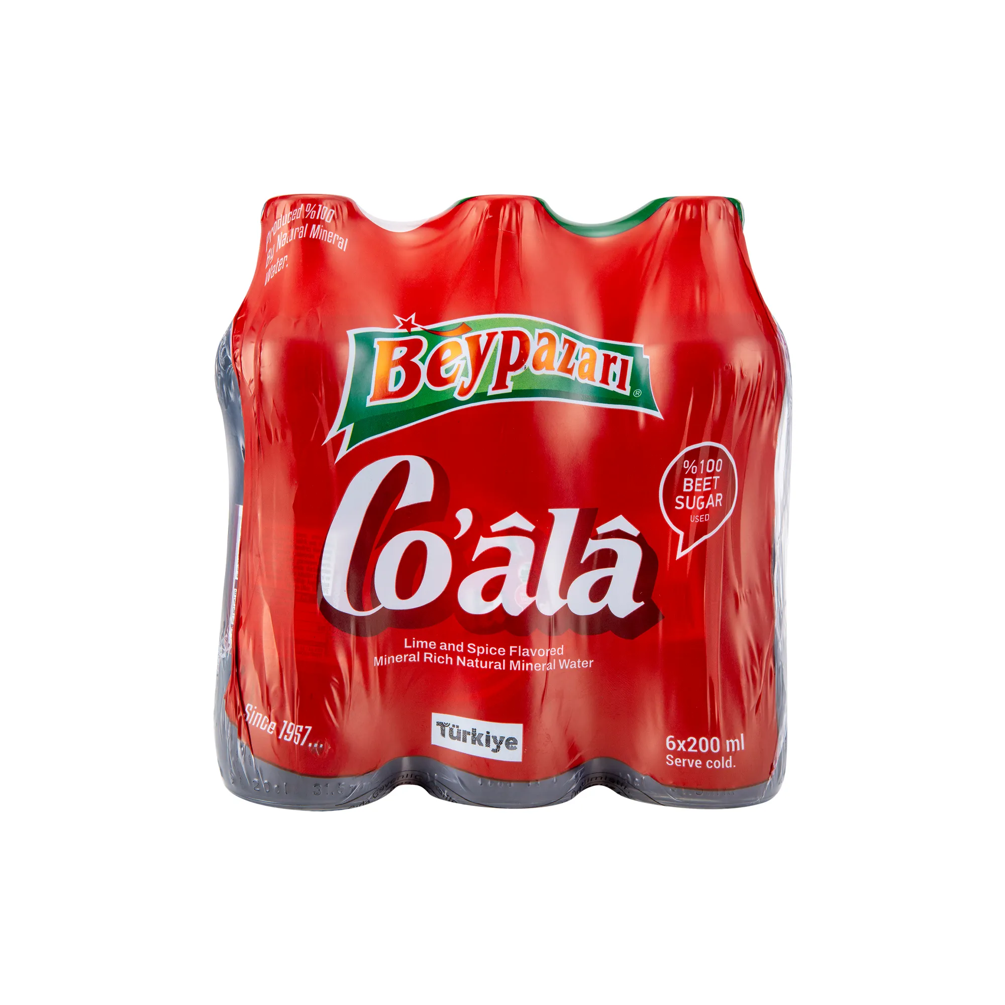 Beypazarı Co'Âla Lime ve Baharat Aromalı Zengin Mineralli Gazlı İçecek