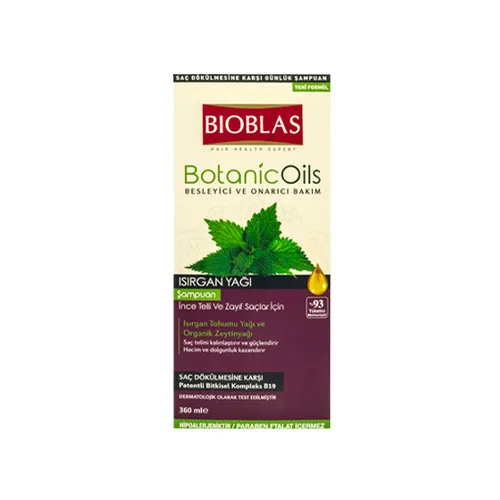 Bioblas Botanic Oils Isırganlı Şampuan