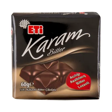 Eti Karam %45 Kakaolu Bitter Çikolata