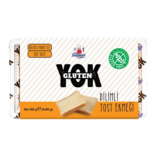 Sinangil Gluten Yok Dilimli Tost Ekmeği