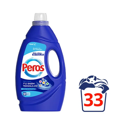Peros Sıvı Çamaşır Deterjanı Göz Alıcı Beyazlar