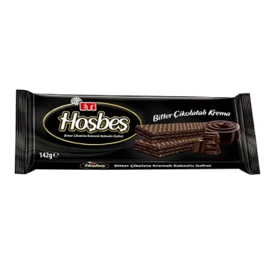 Eti Hoşbeş Bitter Çikolata Kremalı Gofret