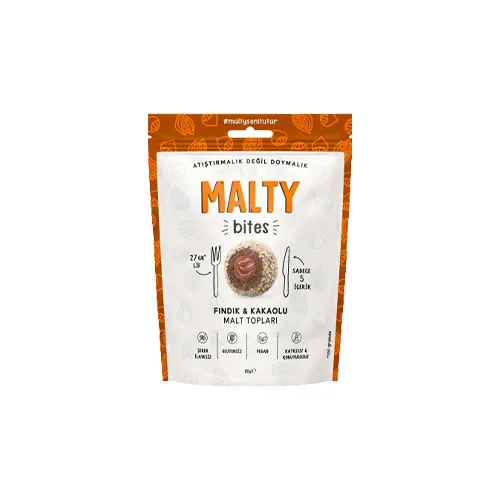 Malty Bites Fındık & Kakaolu Malt Topları 