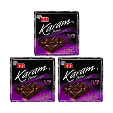 Eti Karam %70 Kakaolu Bitter Çikolata