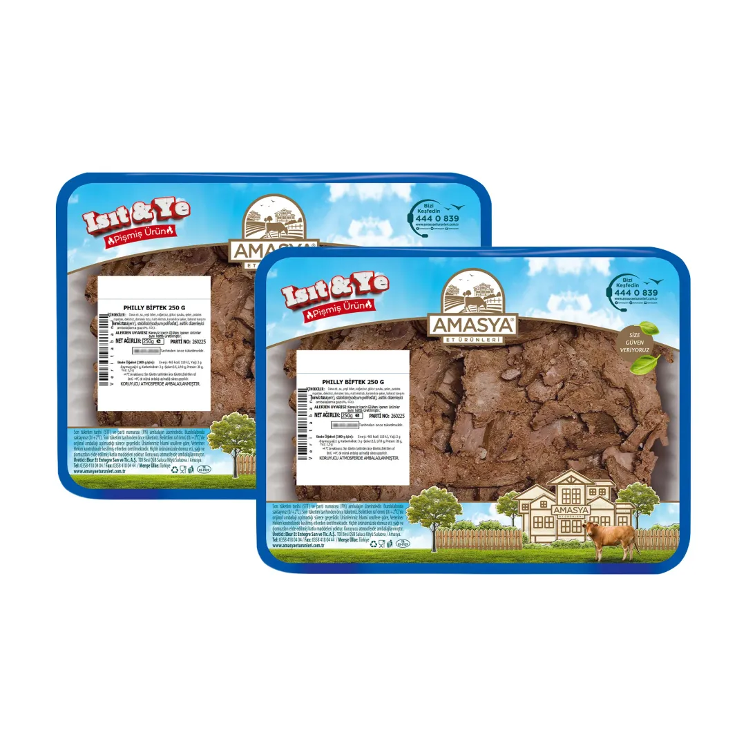 Amasya Pişmiş Philly Biftek