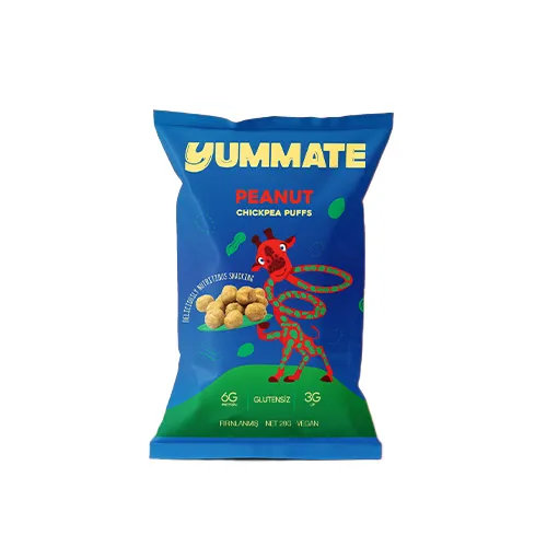 Yummate Yer Fıstıklı Nohut Cipsi