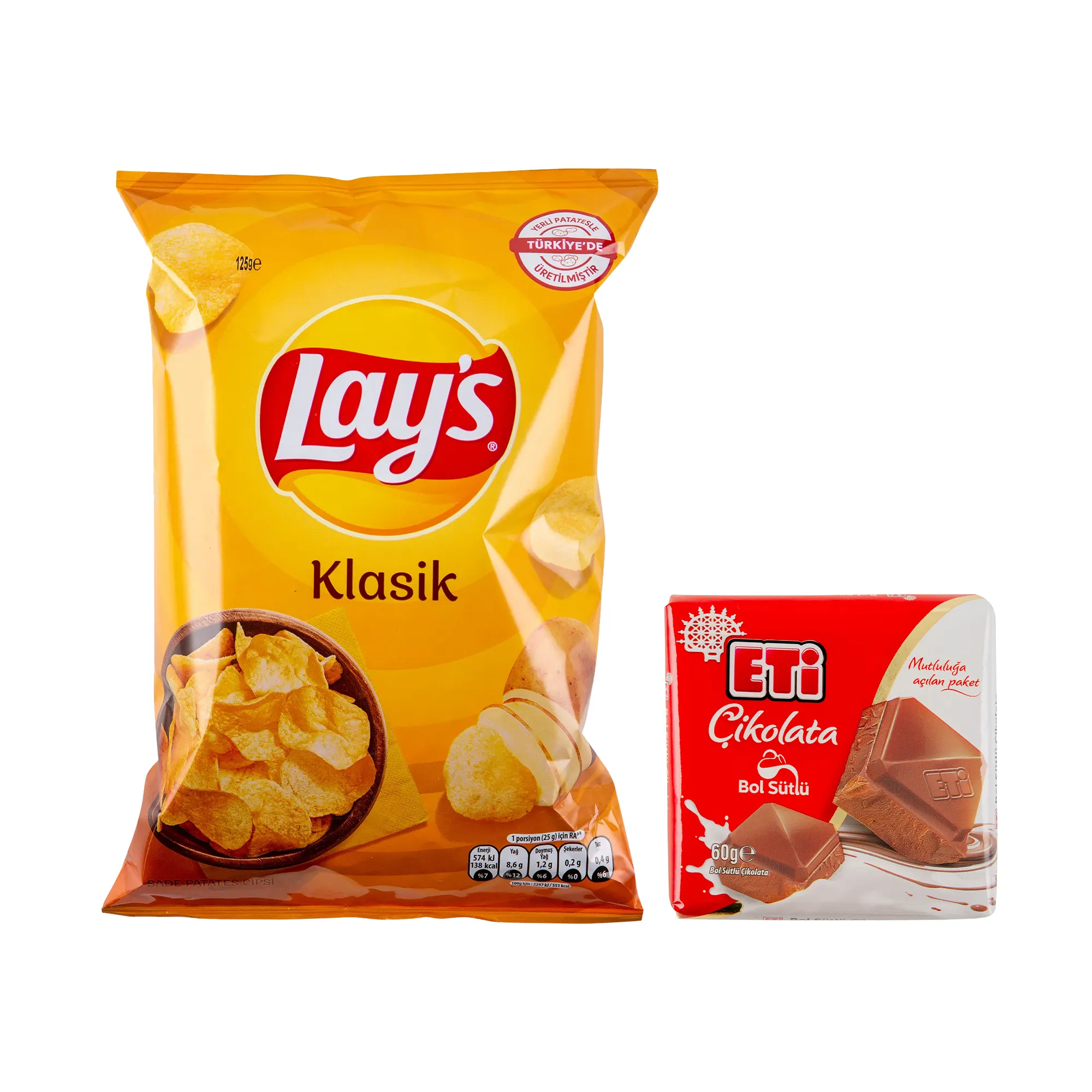 Lays & Eti Bol Sütlü