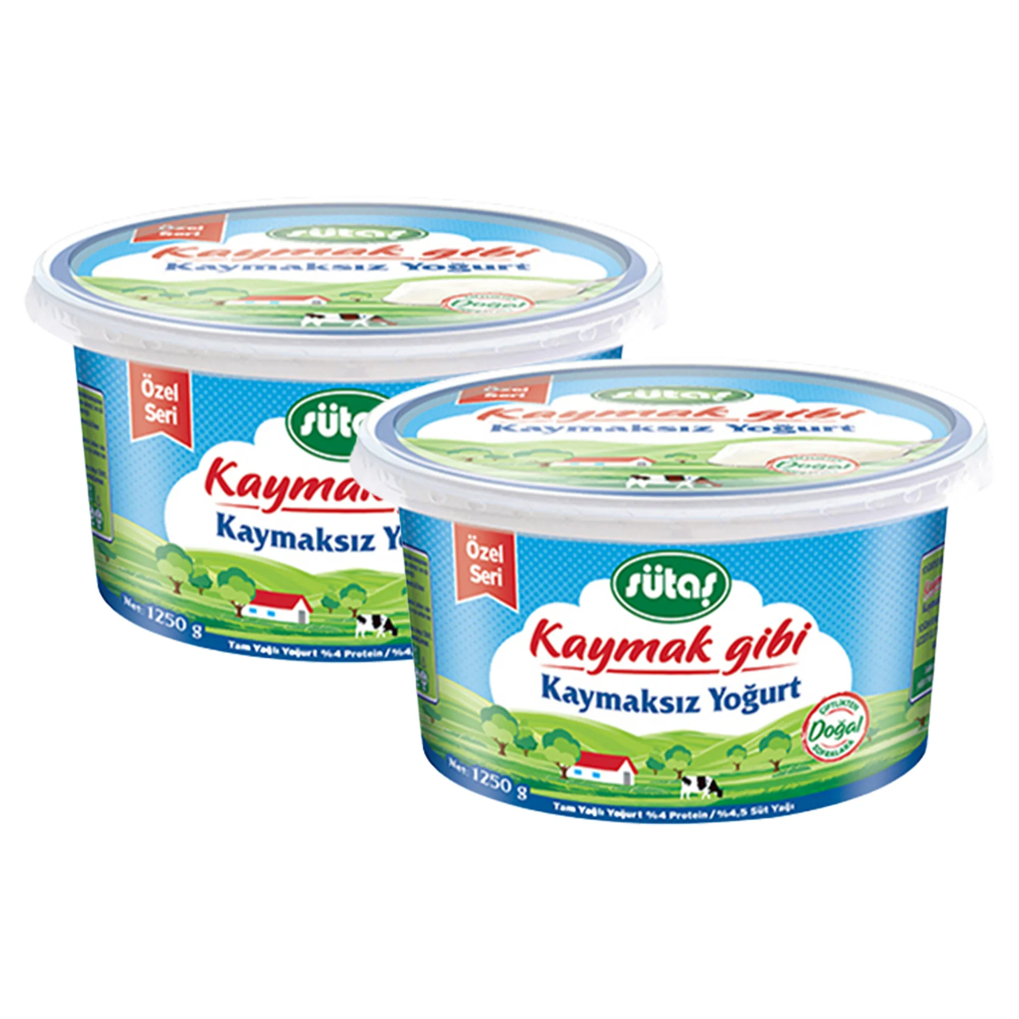 Sütaş Kaymak Gibi Kaymaksız Yoğurt