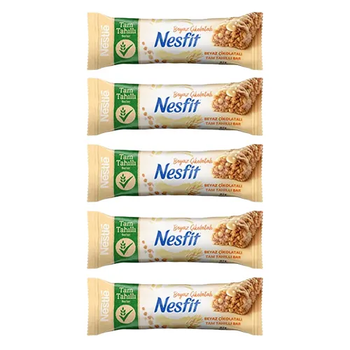Nesfit Beyaz Çikolatalı Beşli Paket