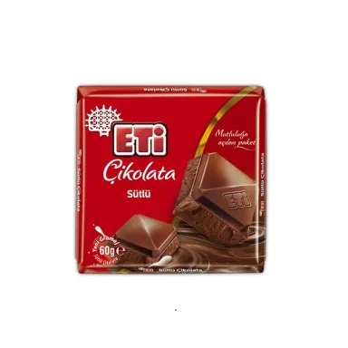 Eti Sütlü Kare Çikolata