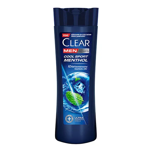 Clear Kepeğe Karşı Şampuan Cool Sport Menthol