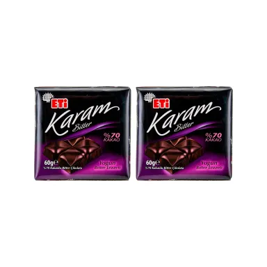 Eti Karam %70 Kakaolu Bitter Çikolata
