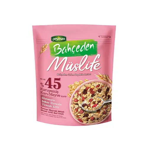 Bahçeden Müsli Kırmızı Meyveli
