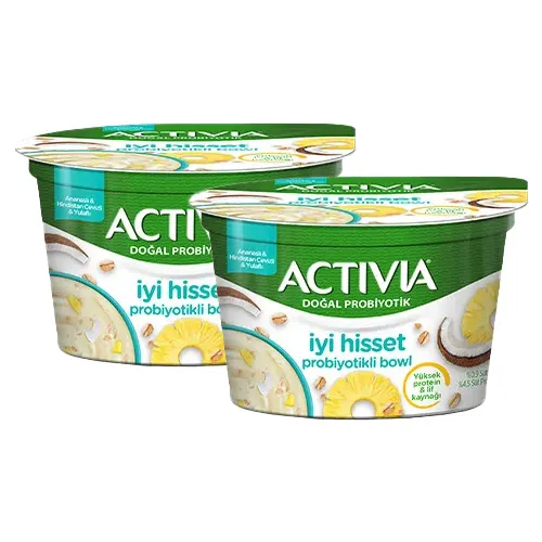 Activia Bowl Ananas & Yulaf & Hindistan Cevizi