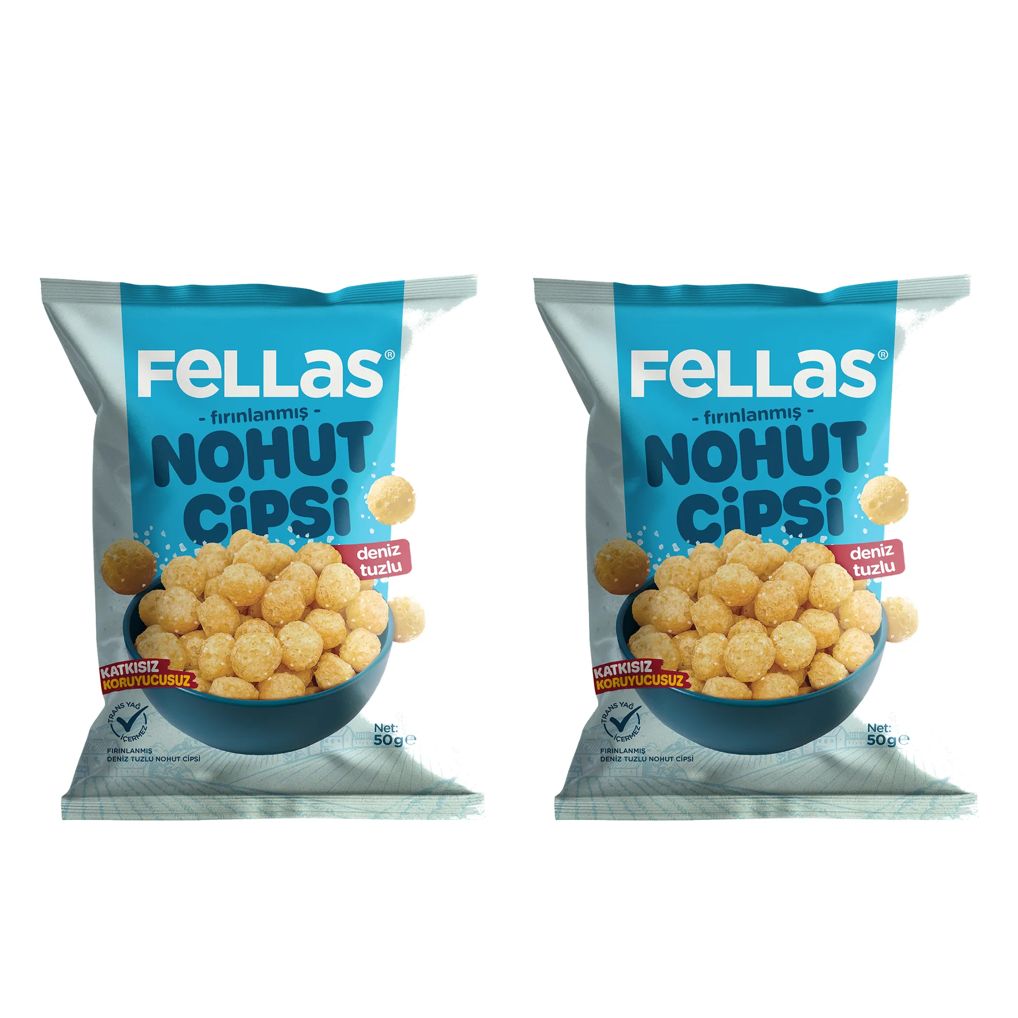 Fellas Deniz Tuzlu Nohut Cipsi
