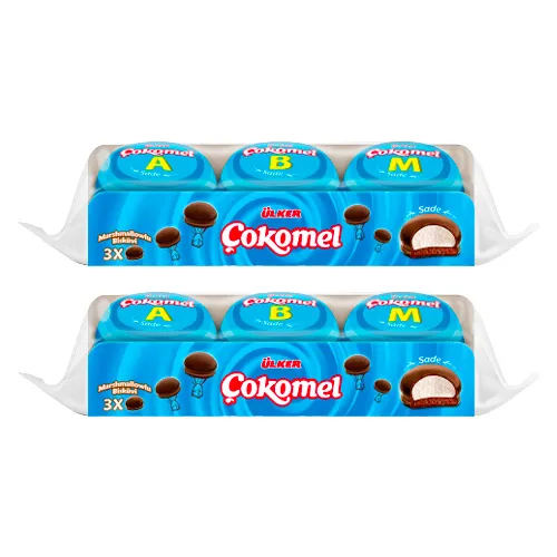 Ülker Çokomel Marshmallow Bisküvi