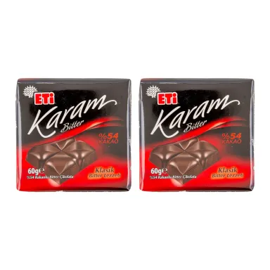 Eti Karam %54 Kakaolu Bitter Çikolata