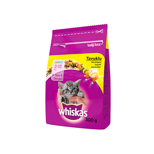 Whiskas Junior Tavuklu Kedi Maması
