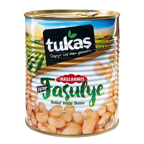 Tukaş Haşlanmış Hazır Kuru Fasulye