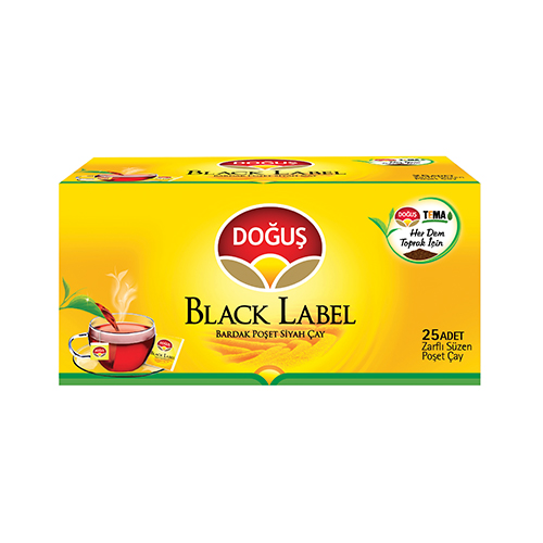 Doğuş Black Label Bardak Süzen Poşet Çay