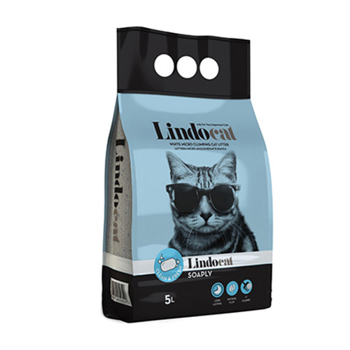 Lindo Cat Kedi Kumu Sabunlu İnce Taneli