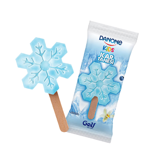 Danone Kids Kar Tanesi Yaban Mersini & Vanilya Dondurma