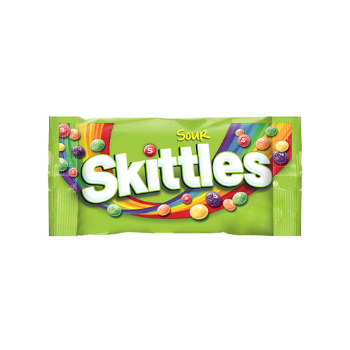 Skittles Sours Ekşi Meyve Aromalı Draje