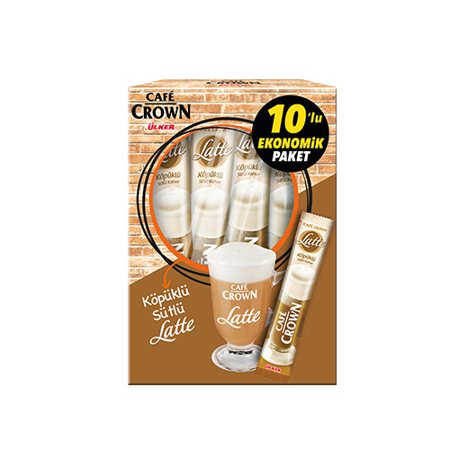 Café Crown Latte Köpüklü Sütlü