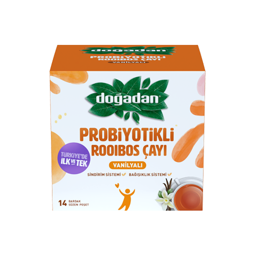 Doğadan Probiyotikli Rooibos Vanilyalı Çay