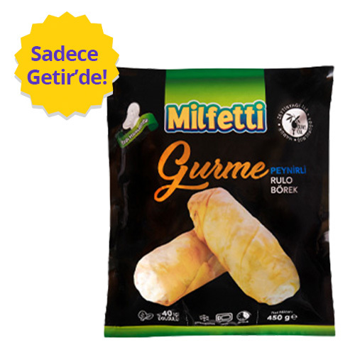 Milfetti Gurme Serisi Peynirli Mini Rulo Börek