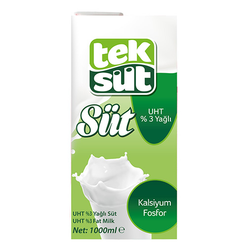 Teksüt %3 Yağlı Süt