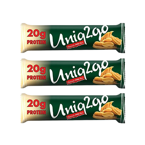 Uniq2go Peanut XXL Fıstık Ezmeli Protein Bar