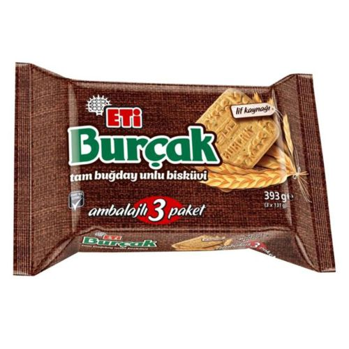 Eti Burçak Tam Buğdaylı Bisküvi 393 Gr