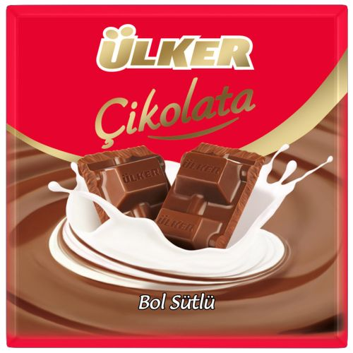 Ülker Sütlü Kare Çikolata 60 Gr