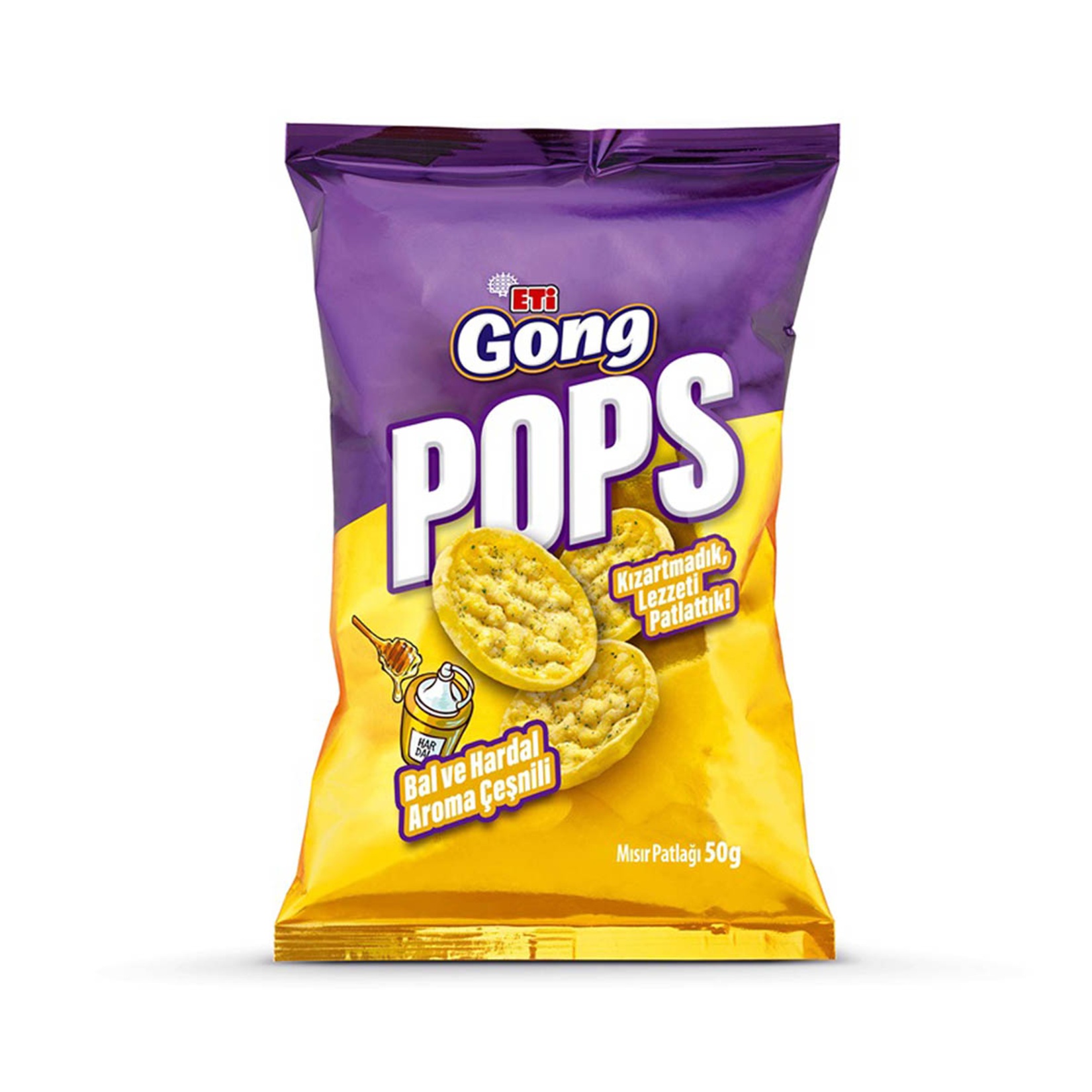 Eti Gong Pops Bal Hardal 50 Gr