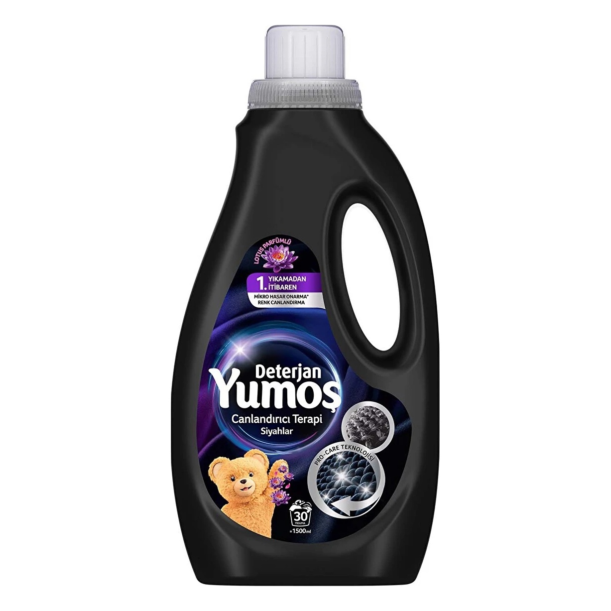 Yumoş Siyahlar İçin Sıvı Deterjan 1.5 Lt
