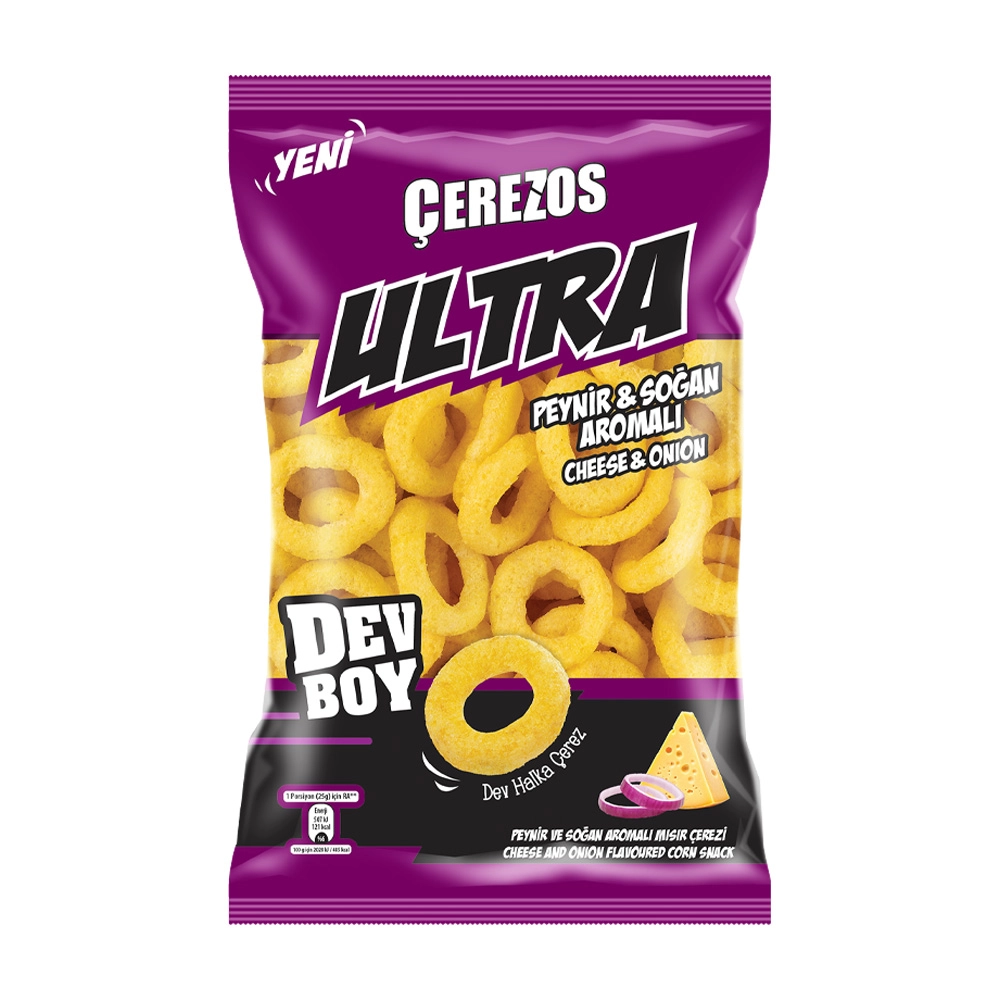 Çerezos Ultra Peynir Soğan Cips 150 G