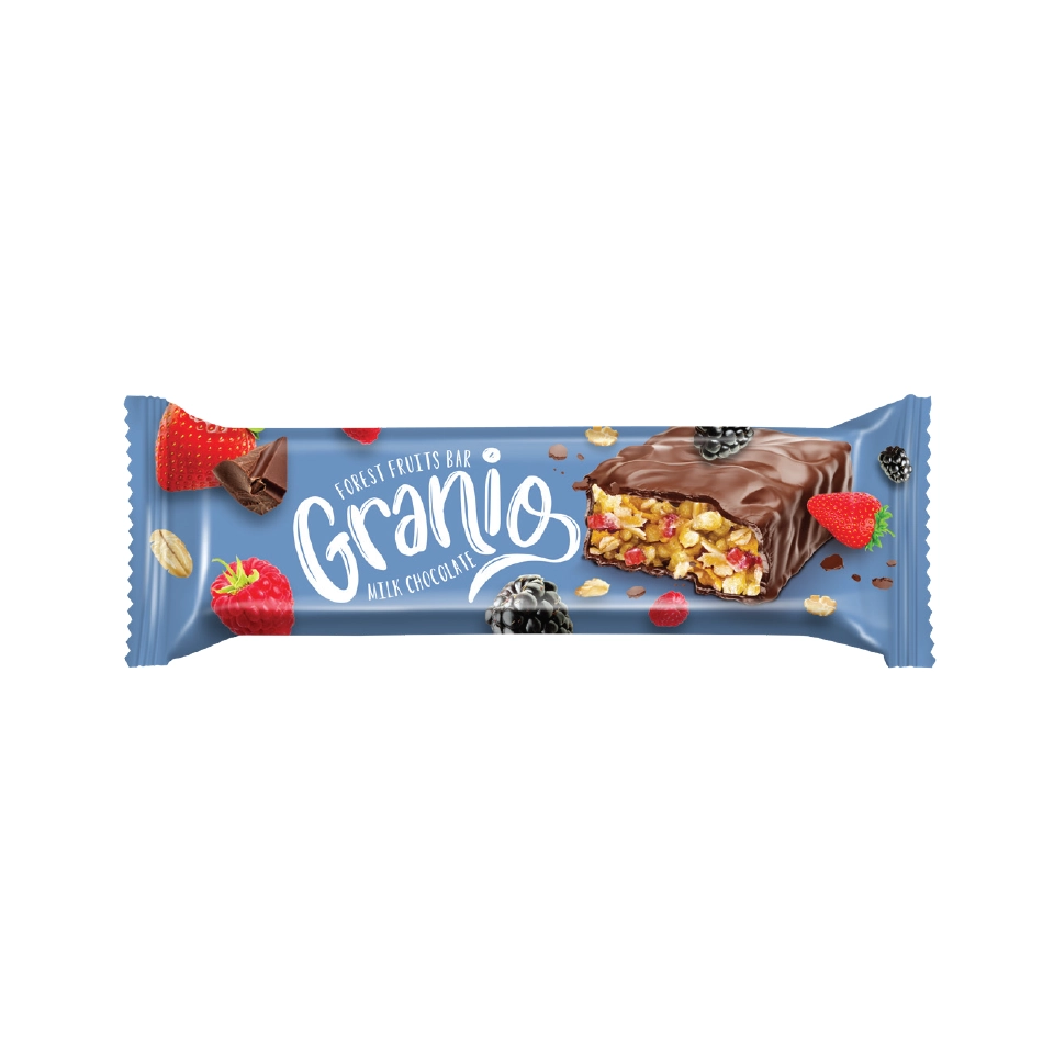 Granio Kırmızı Meyveli Çikolata Bar 40 G