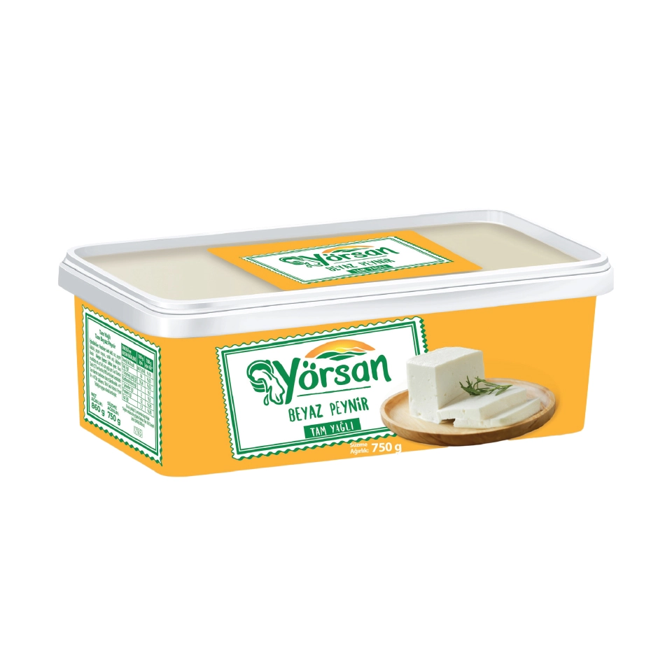 Yörsan Tam Yağlı Beyaz Peynir 750 G