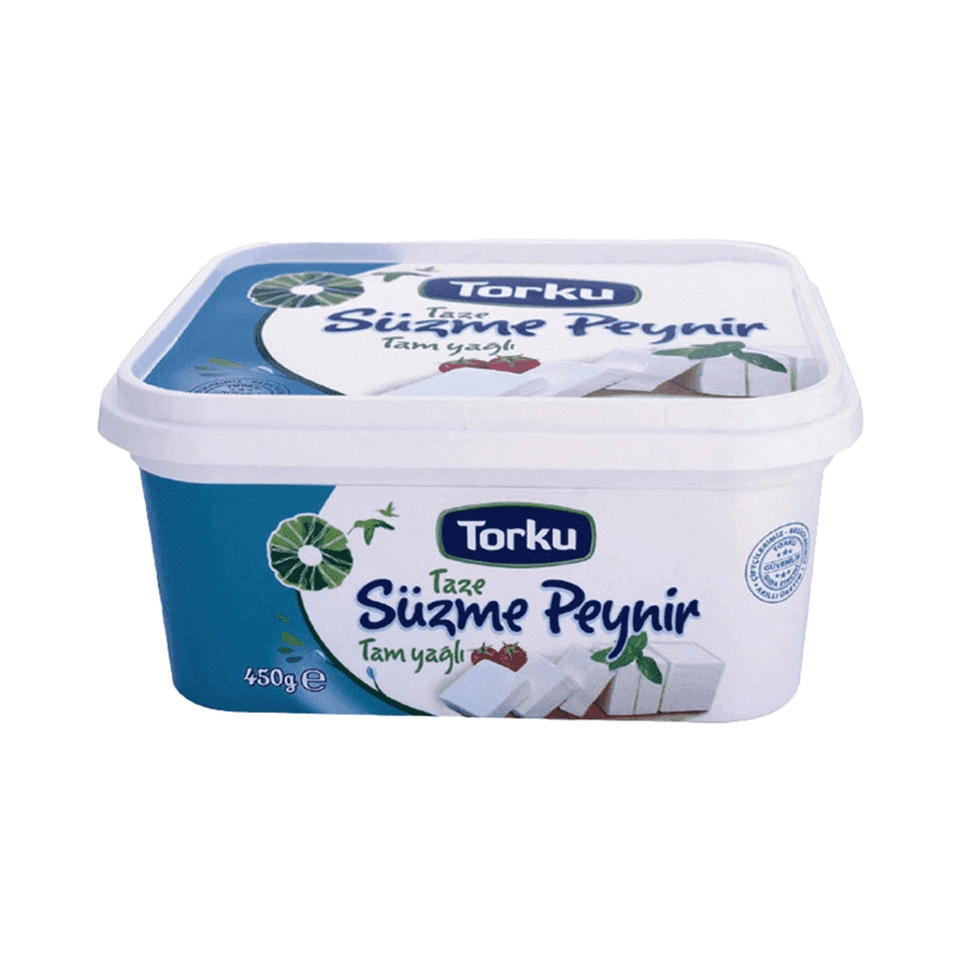 Torku Tam Yağlı Süzme Beyaz Peynir 450 G