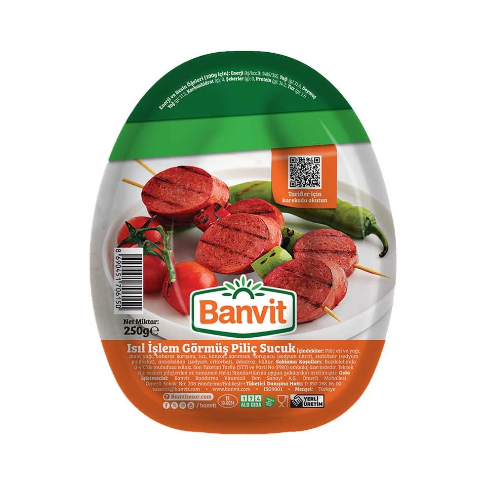 Banvit Piliç Kangal Sucuk 250 g