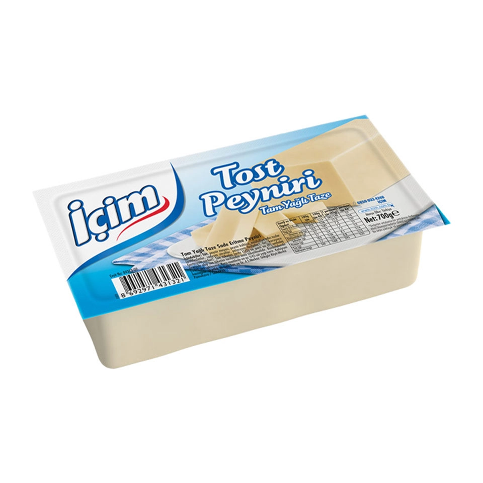İçim Tam Yağlı Tost Peyniri 700 G